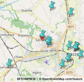 Mappa Via Niccolò Paganini, 52100 Arezzo AR, Italia (2.71643)