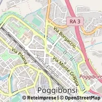 Mapa Poggibonsi