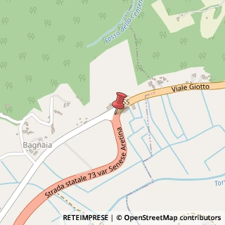 Mappa Strada Statale N. 73 Senese Aretina, 17, 52031 Anghiari, Arezzo (Toscana)