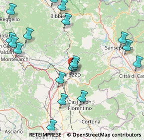 Mappa Via dei Platani, 52100 Arezzo AR, Italia (20.70611)