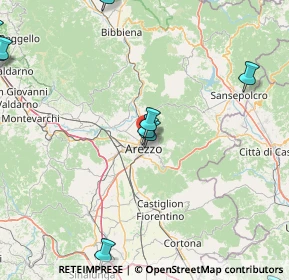 Mappa Via dei Platani, 52100 Arezzo AR, Italia (31.53231)