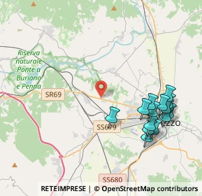 Mappa Loc. Pratantico, 52100 Arezzo AR, Italia (4.69071)