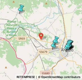 Mappa Loc. Pratantico, 52100 Arezzo AR, Italia (5.20615)