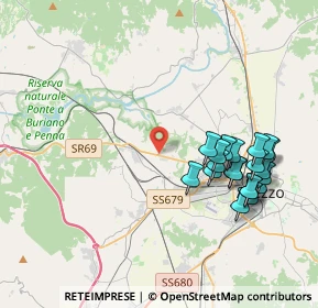 Mappa Loc. Pratantico, 52100 Arezzo AR, Italia (4.2635)