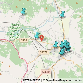 Mappa Loc. Pratantico, 52100 Arezzo AR, Italia (5.0175)