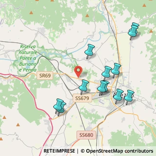 Mappa Loc. Pratantico, 52100 Arezzo AR, Italia (4.50583)