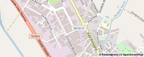 Mappa Città di Castello