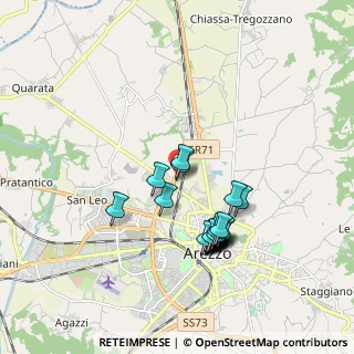 Mappa Viale Filippo Turati, 52100 Arezzo AR, Italia (1.733)