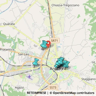 Mappa Viale Filippo Turati, 52100 Arezzo AR, Italia (1.9125)