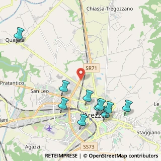 Mappa Viale Filippo Turati, 52100 Arezzo AR, Italia (2.64636)
