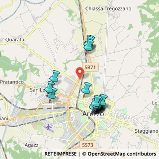Mappa Viale Filippo Turati, 52100 Arezzo AR, Italia (1.9015)