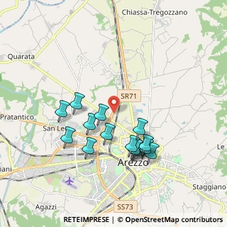 Mappa Viale Filippo Turati Localita'pascione, 52100 Arezzo AR, Italia (1.84)