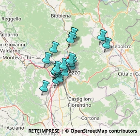 Mappa Viale Filippo Turati, 52100 Arezzo AR, Italia (9.46222)