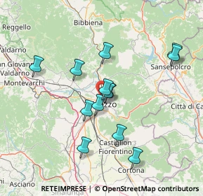Mappa Viale Filippo Turati, 52100 Arezzo AR, Italia (13.36538)