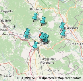 Mappa Viale Filippo Turati, 52100 Arezzo AR, Italia (9.06154)