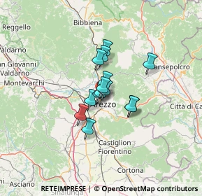 Mappa Viale Filippo Turati, 52100 Arezzo AR, Italia (7.68714)