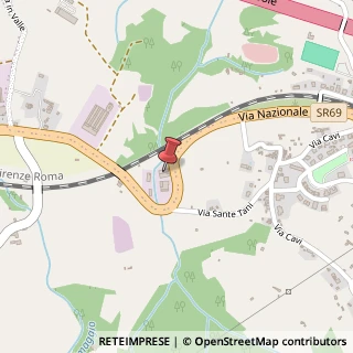 Mappa Via Nazionale, 240, 52020 Laterina, Arezzo (Toscana)