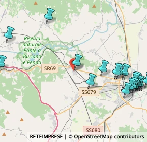 Mappa 52100 Indicatore AR, Italia (5.81056)