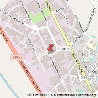 Mappa Viale Rodolfo Morandi, 26, 06012 Città di Castello, Perugia (Umbria)