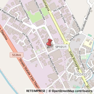 Mappa Via Rodolfo Morandi, 25, 06012 Città di Castello, Perugia (Umbria)