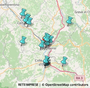 Mappa Via Galileo Galilei, 50028 Barberino Tavarnelle FI, Italia (6.48444)