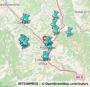 Mappa Via Galileo Galilei, 50028 Barberino Tavarnelle FI, Italia (6.75647)