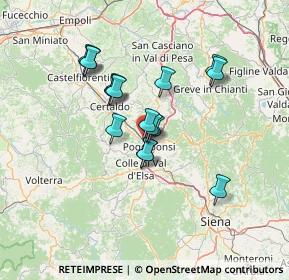 Mappa Via Galileo Galilei, 50028 Barberino Tavarnelle FI, Italia (11.35563)