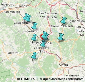 Mappa Via Galileo Galilei, 50028 Barberino Tavarnelle FI, Italia (10.37917)