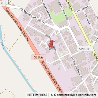 Mappa Via Georges Sorel, , 06012 Città di Castello, Perugia (Umbria)