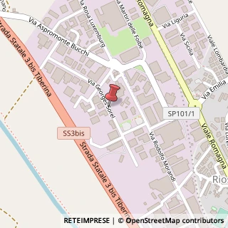 Mappa Via Georges Sorel, 18, 06012 Città di Castello, Perugia (Umbria)