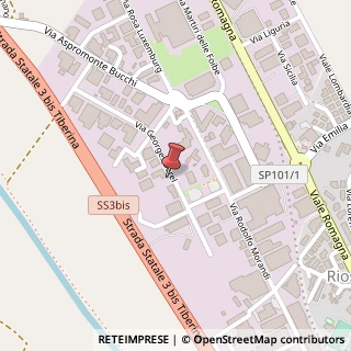 Mappa Via Georges Sorel, 26, 06012 Città di Castello, Perugia (Umbria)