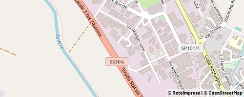 Mappa Città di Castello