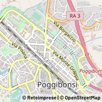 Map Poggibonsi