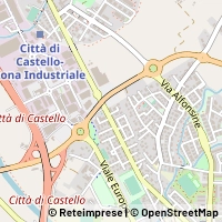 Map Città di Castello