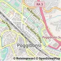 Hartă Poggibonsi