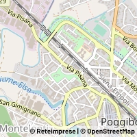 Hartă Poggibonsi