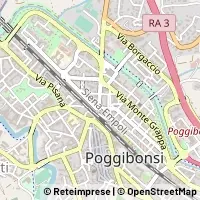 Kaart Poggibonsi