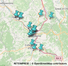 Mappa Via Abetone, 53036 Poggibonsi SI, Italia (5.74588)