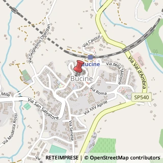 Mappa Via Roma, 32, 52021 Bucine, Arezzo (Toscana)