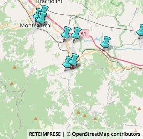 Mappa Via Vitelli, 52021 Bucine AR, Italia (4.76273)