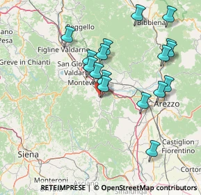 Mappa Via Vitelli, 52021 Bucine AR, Italia (15.64941)