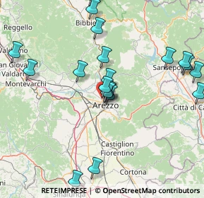 Mappa Via del Mulinaccio, 52100 Arezzo AR, Italia (17.2925)