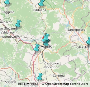 Mappa Via del Mulinaccio, 52100 Arezzo AR, Italia (21.92455)