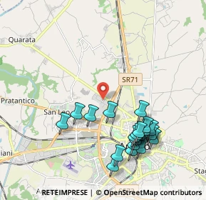 Mappa Via del Mulinaccio, 52100 Arezzo AR, Italia (2.1865)