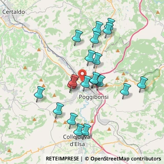 Mappa Parco Commerciale Rondò, 50021 Barberino Tavarnelle FI, Italia (3.789)