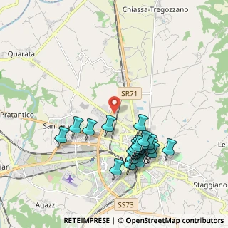 Mappa Al Magnifico, 52100 Arezzo AR, Italia (2.047)