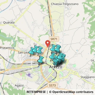 Mappa Presso Multisala, 52100 Arezzo AR, Italia (1.6635)