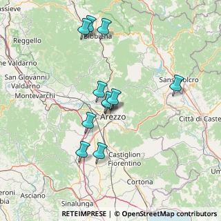 Mappa Al Magnifico, 52100 Arezzo AR, Italia (13.70091)