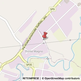 Mappa Via Ponte Magno, 30, 60034 Cupramontana, Ancona (Marche)