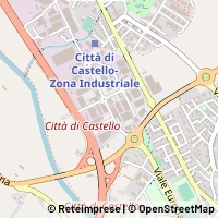 Map Città di Castello